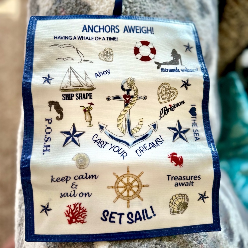 Brighton Anchors Aweigh Travel Jewelry Organizer